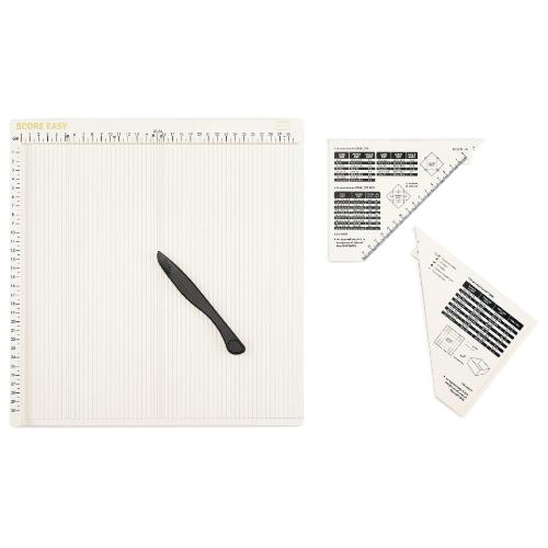 Vaessen Creative Score Easy Scoring Board 12x12" Offwhite CM