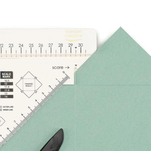 Vaessen Creative Score Easy Scoring Board 12x12" Offwhite CM