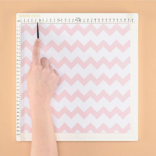 Vaessen Creative Score Easy Scoring Board 12x12" Offwhite CM