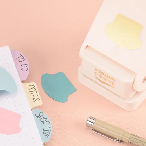 Vaessen Creative Heavy-Duty Punch Whale-Tail Tab