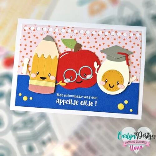 CarlijnDesign Glitter Enamel Dots Yellow (300pcs) (CDED-0007)