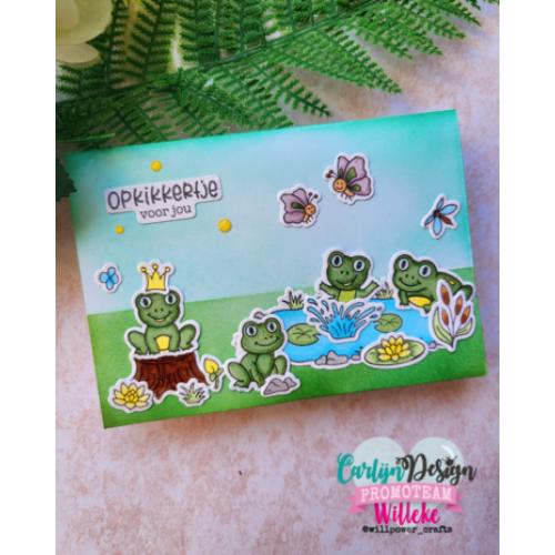 CarlijnDesign Glitter Enamel Dots Yellow (300pcs) (CDED-0007)