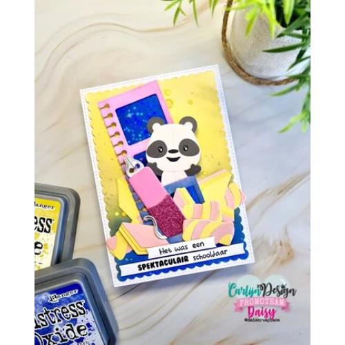 CarlijnDesign Glitter Enamel Dots Yellow (300pcs) (CDED-0007)