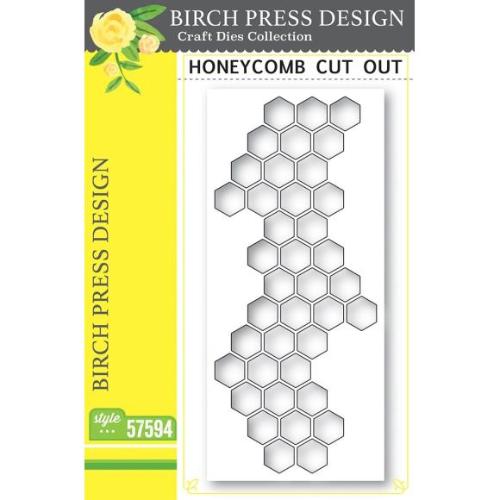 Birch Press Design Honeycomb Cut Out