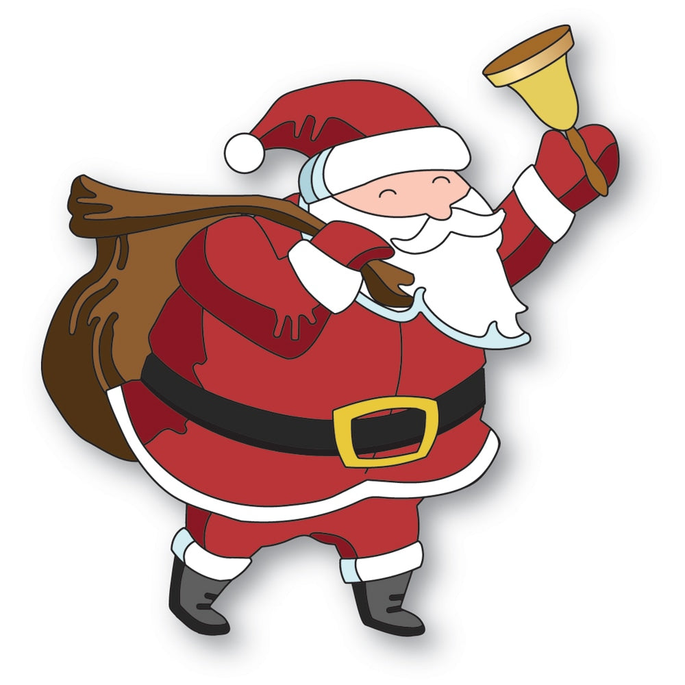 Memory Box 94737 Layered Festive Santa craft die