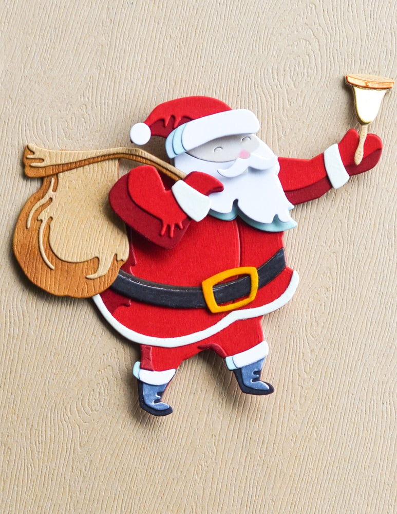Memory Box 94737 Layered Festive Santa craft die