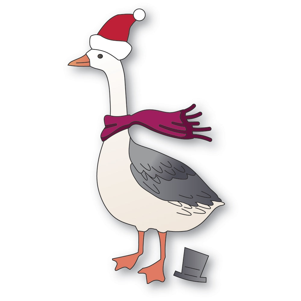 Memory Box 94829 Bundled Up Goose craft die