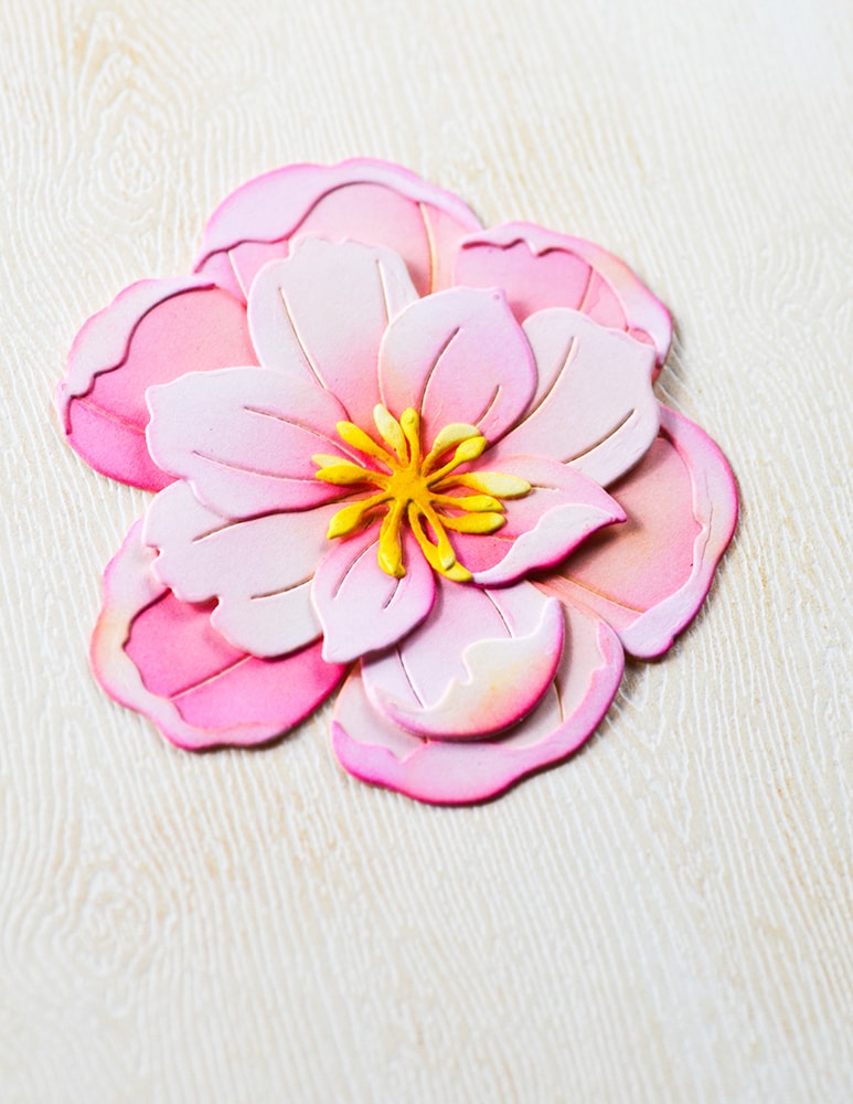 Memory Box 94875 Delightful Peony Blossom craft die