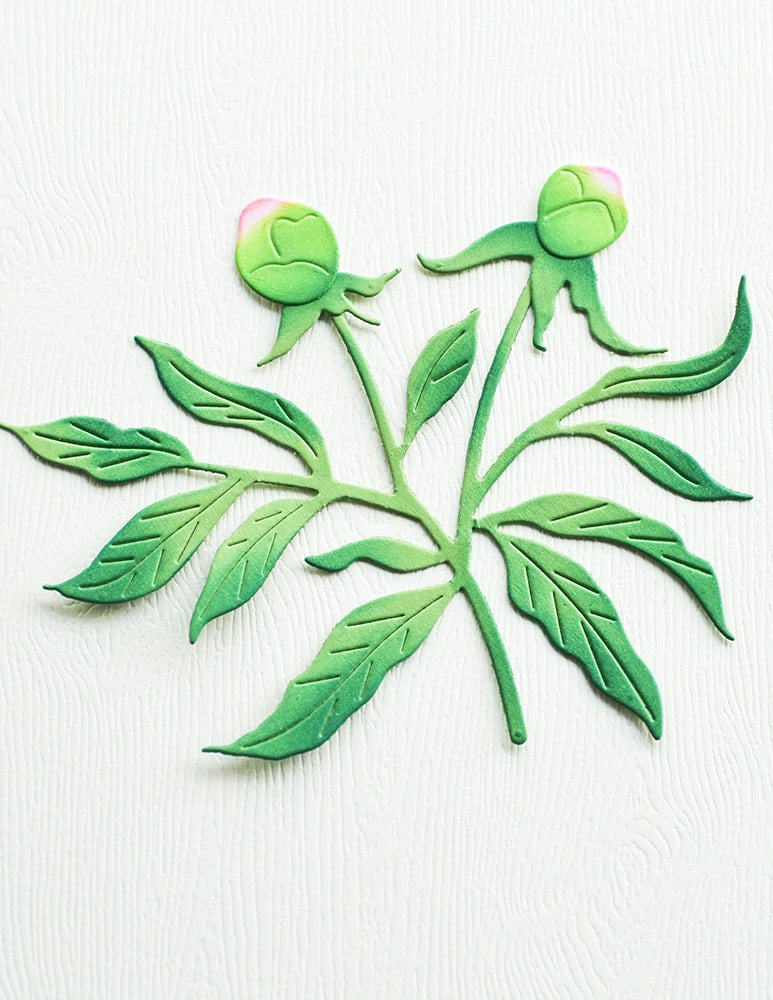 Memory Box 94880 Peony Bud Trio craft die