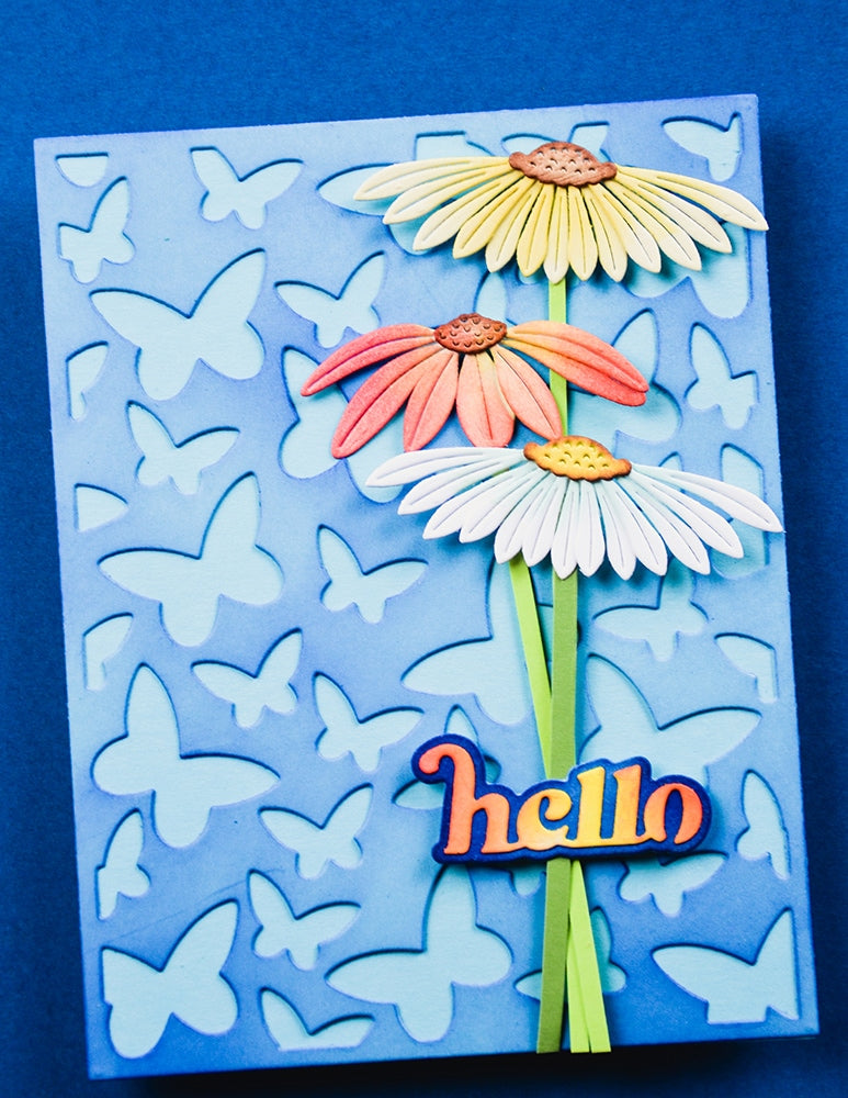 Memory box 94895 β Daisy Umbrellas Craft Die