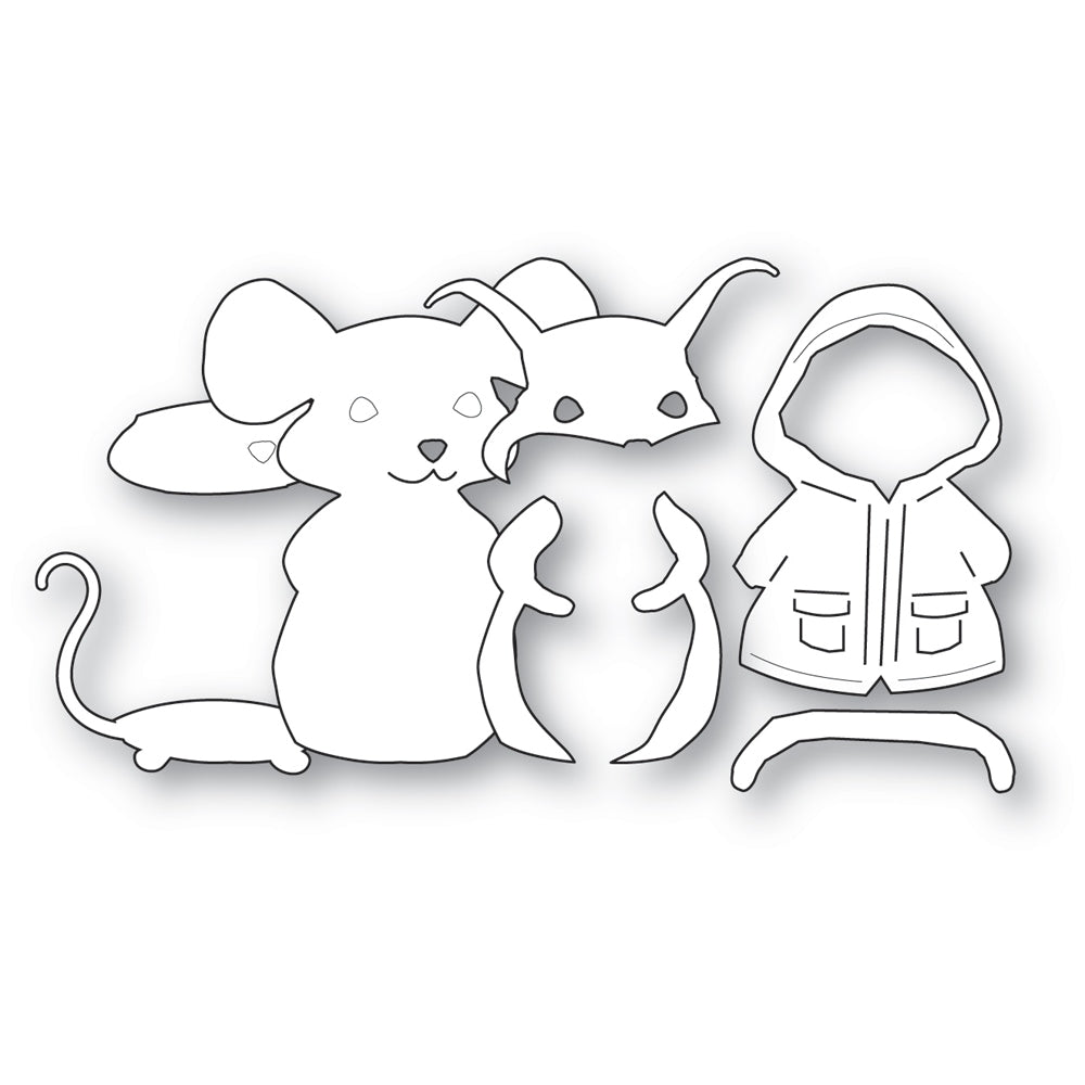 Memory box 94897 – Rainy Day Mouse Craft Die