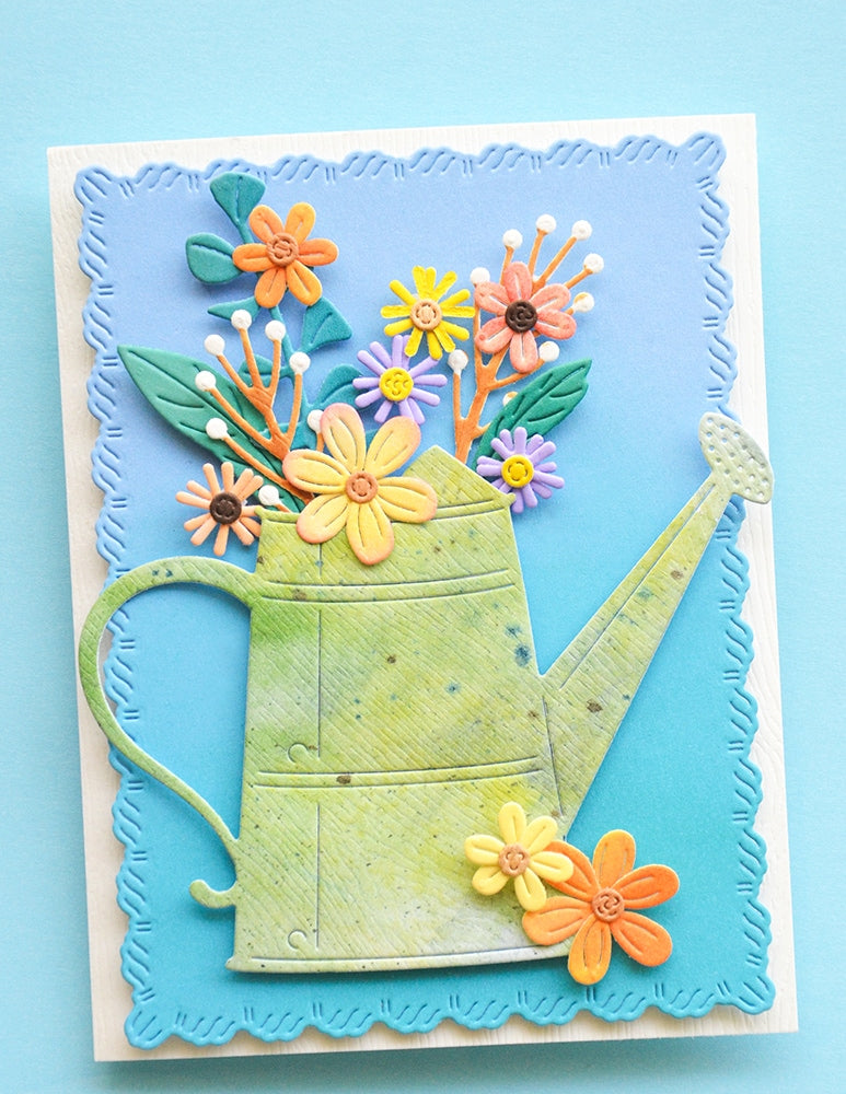 Memory Box Rustic Watering Can Craft Die - 94903