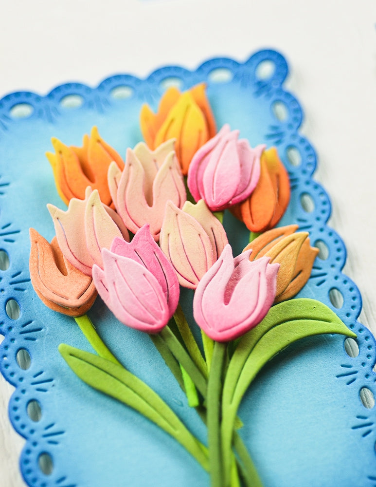 Memory box 94904 – Oval Eyelet Rectangle Frames Craft Die