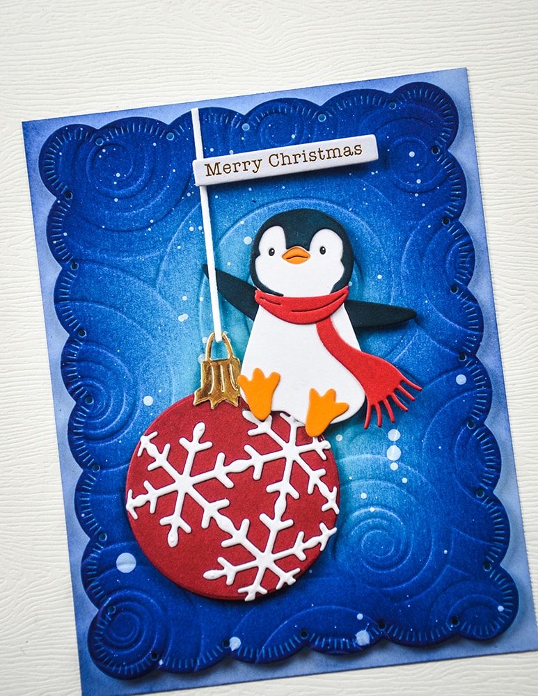 Memory Box 94915 Marching Penguin craft die