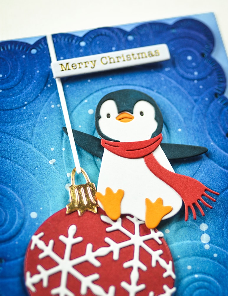 Memory Box 94915 Marching Penguin craft die