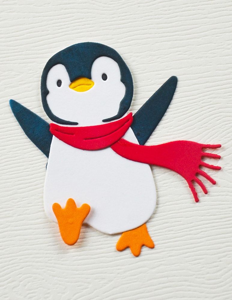 Memory Box 94915 Marching Penguin craft die