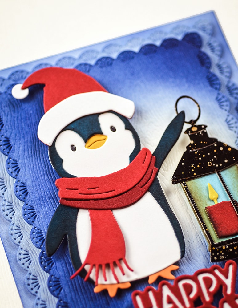 Memory Box 94919 Waving Penguin craft die
