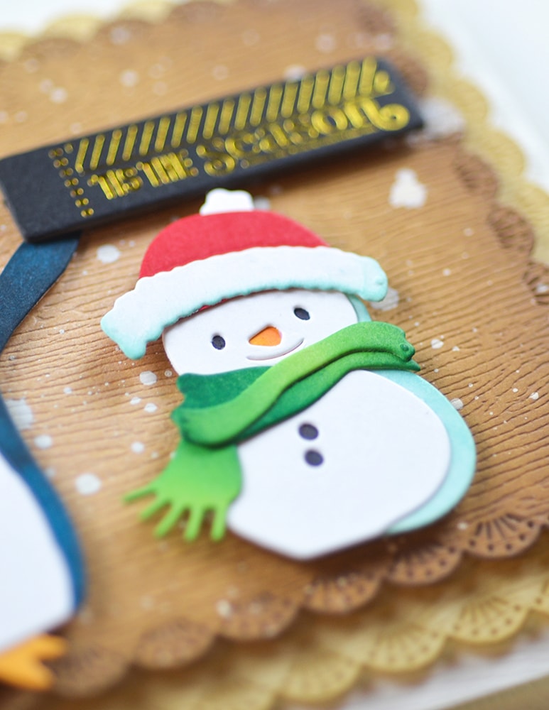 Memory Box 94919 Waving Penguin craft die