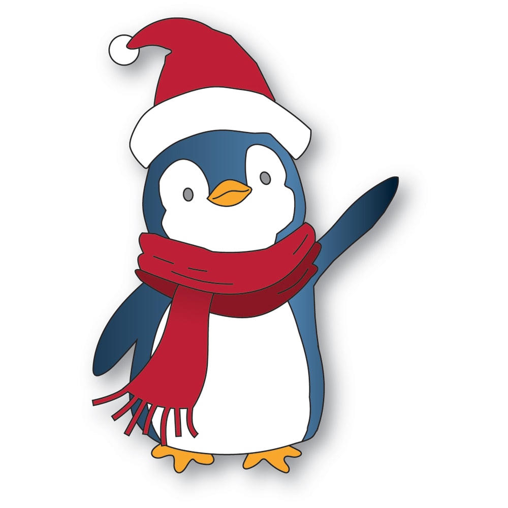 Memory Box 94919 Waving Penguin craft die
