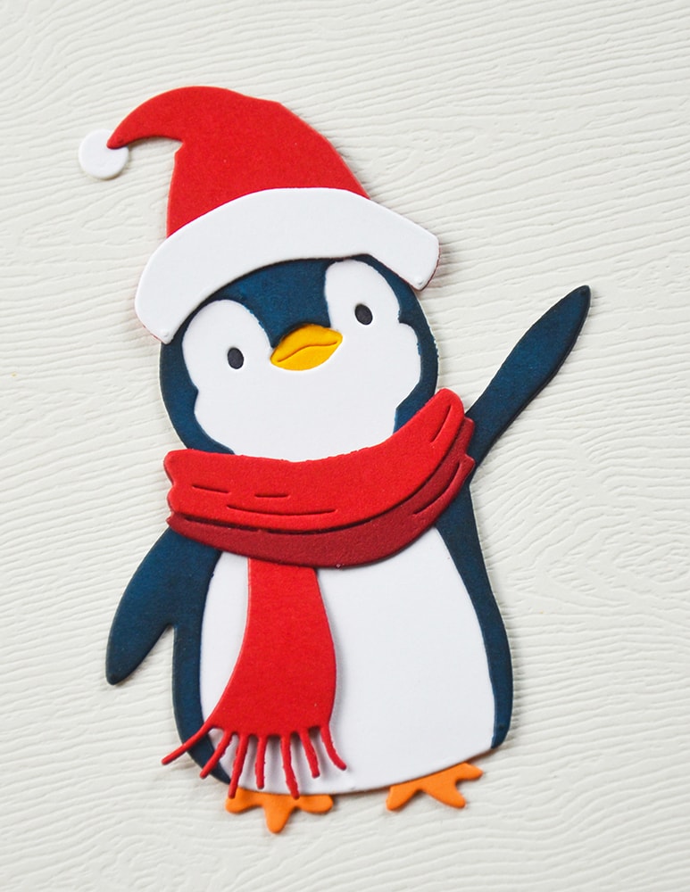 Memory Box 94919 Waving Penguin craft die