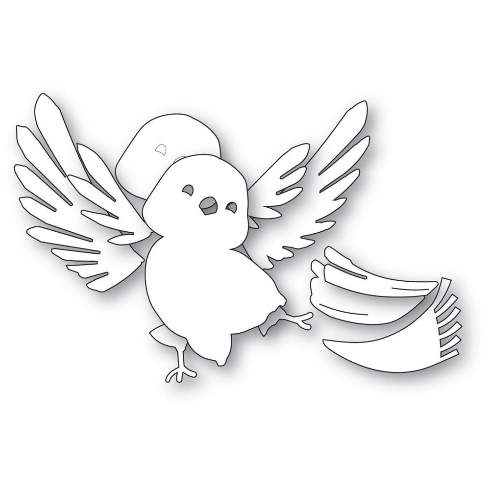 Memory Box 94920 Happy Dance Bird craft die