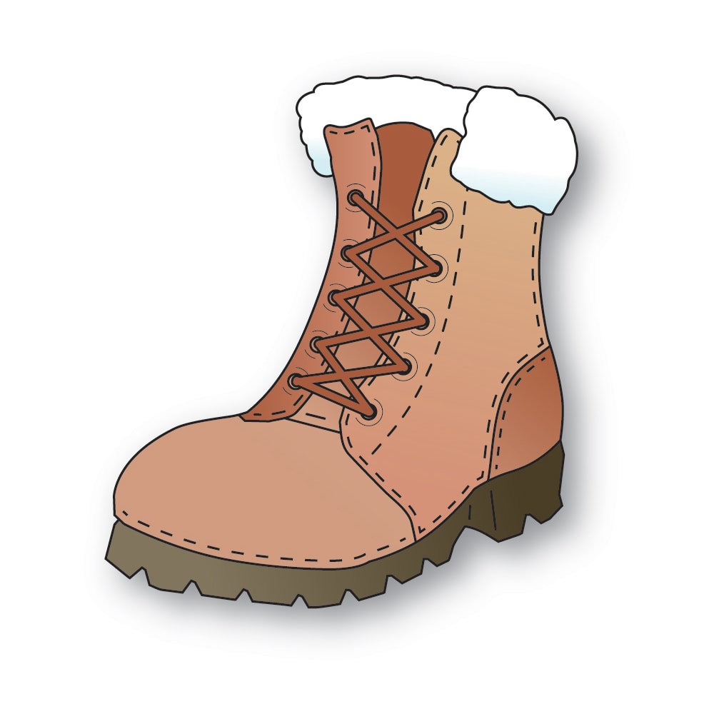 Memory Box 94931 Winter Boot craft die