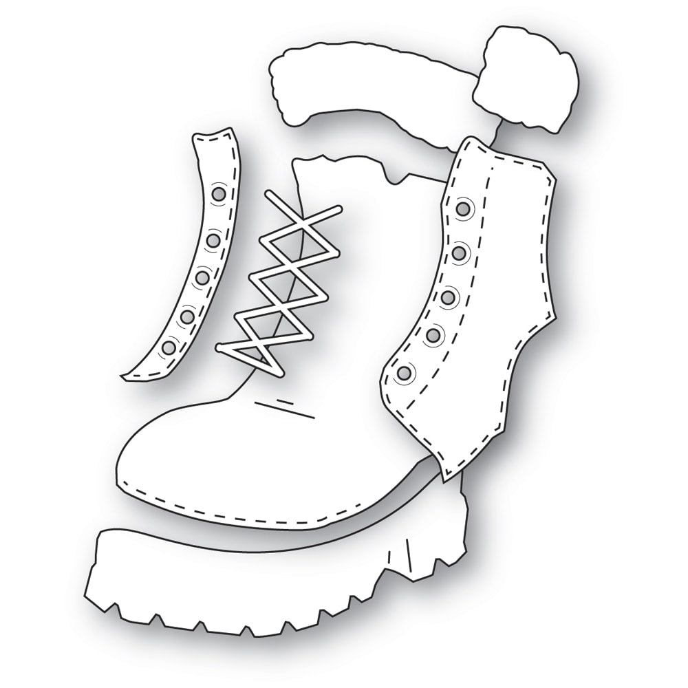 Memory Box 94931 Winter Boot craft die