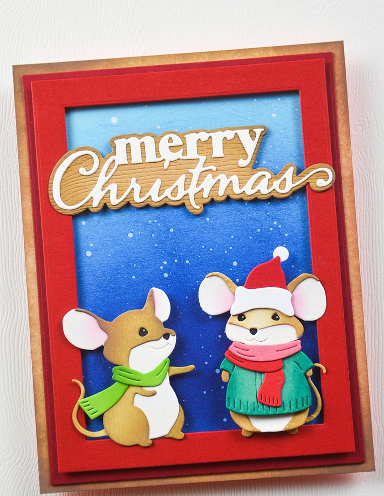 Memory Box 94933 Happy Mouse craft die