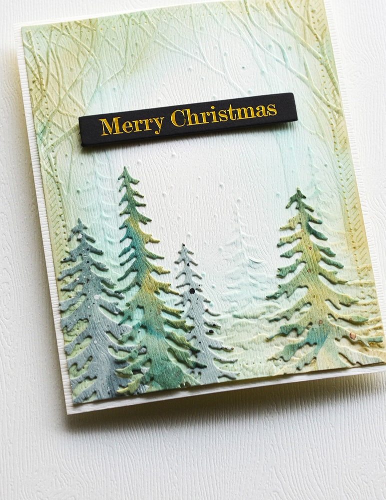 Memory Box 94939 Tall Evergreen Trees craft die