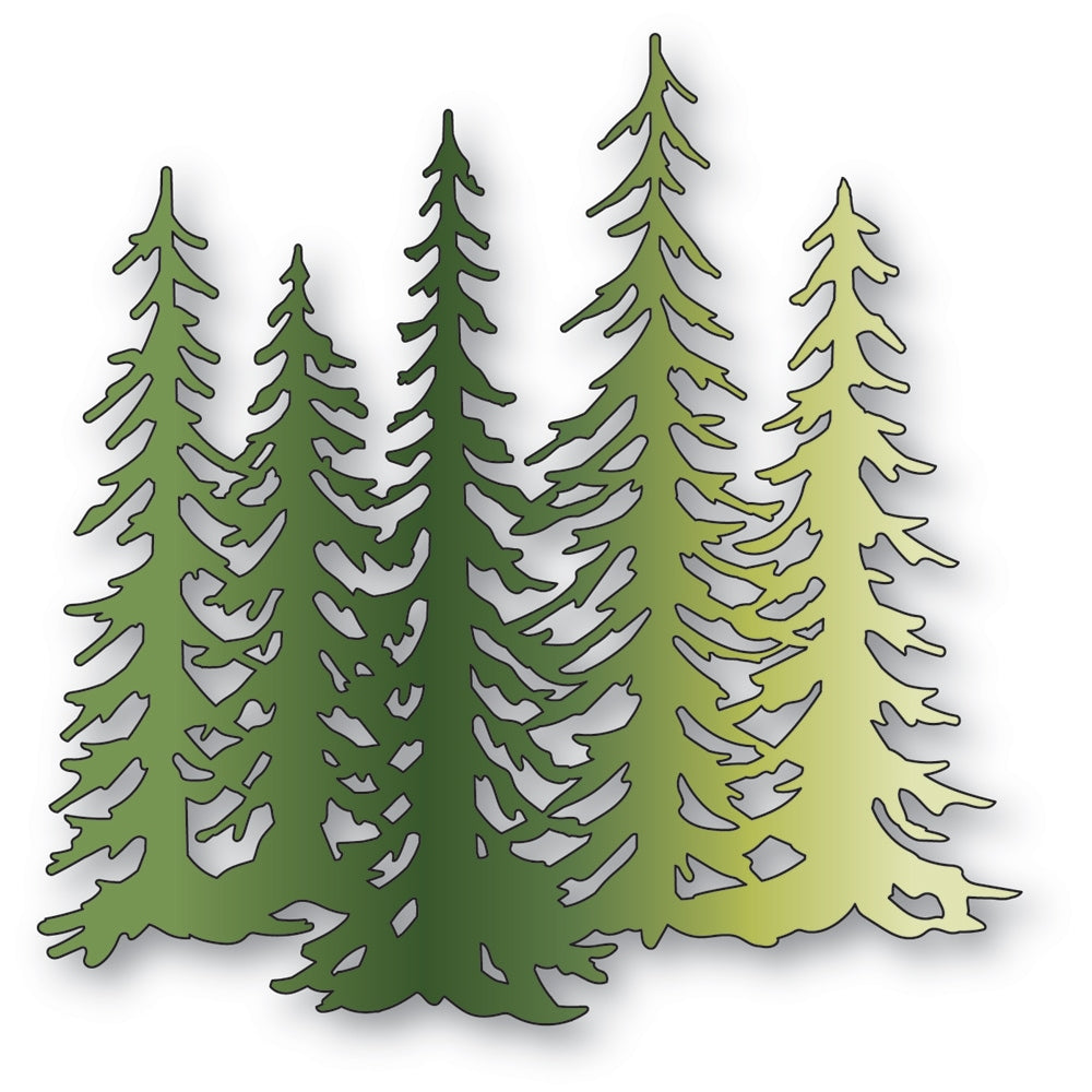 Memory Box Evergreen Tree Stand Craft Die - 94969