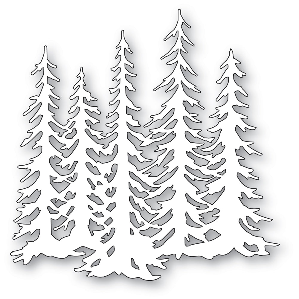 Memory Box Evergreen Tree Stand Craft Die - 94969