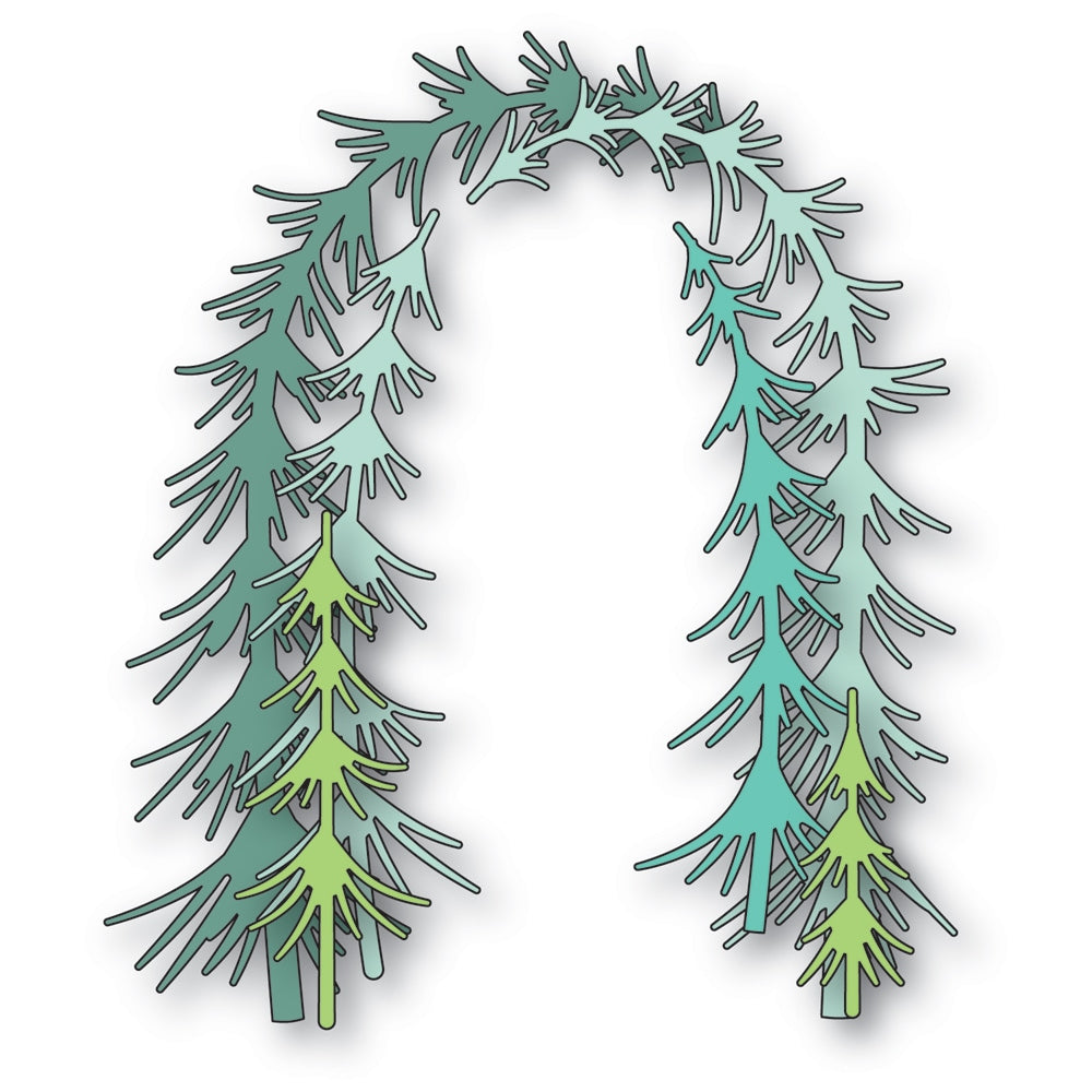 Memory Box Gathered Evergreens Craft Die - 94975