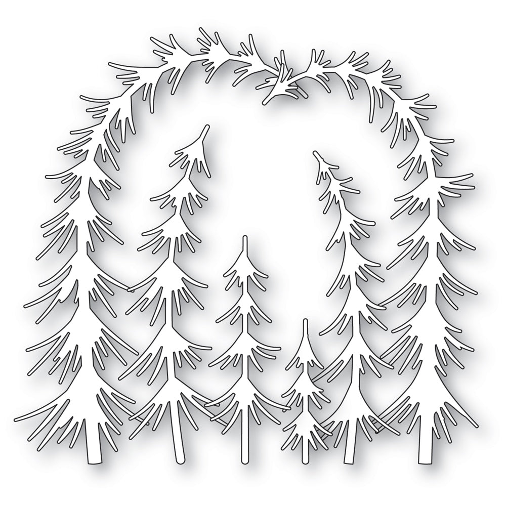 Memory Box Gathered Evergreens Craft Die - 94975