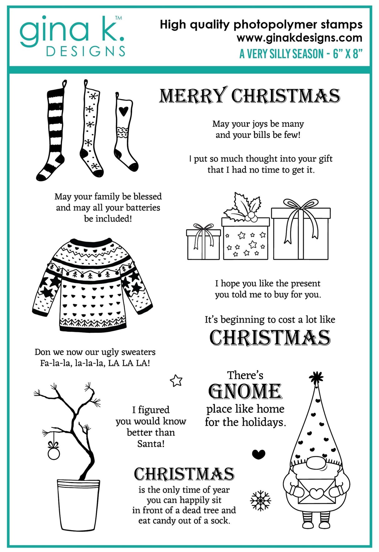 Gina K Designs Bundle- A Very Silly Season