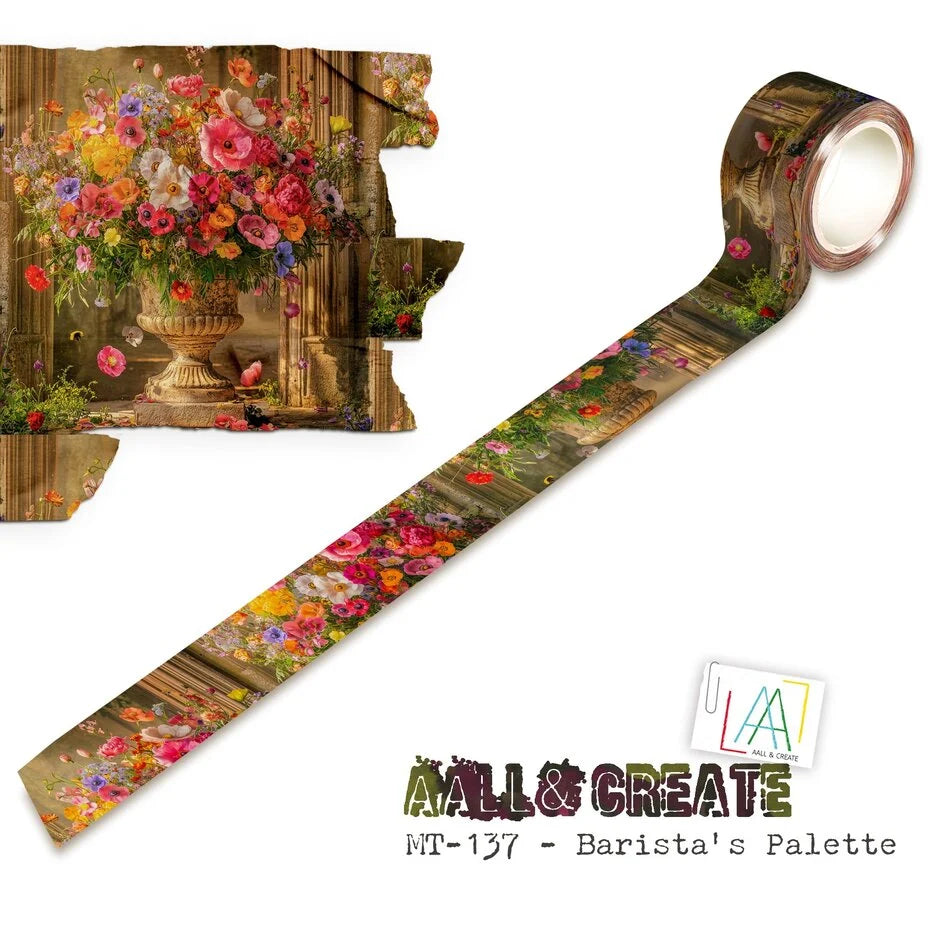Aall and Create Layer-It-Up Washi Tape 25mm 10m Barista's Palette (AALL-MT-137)