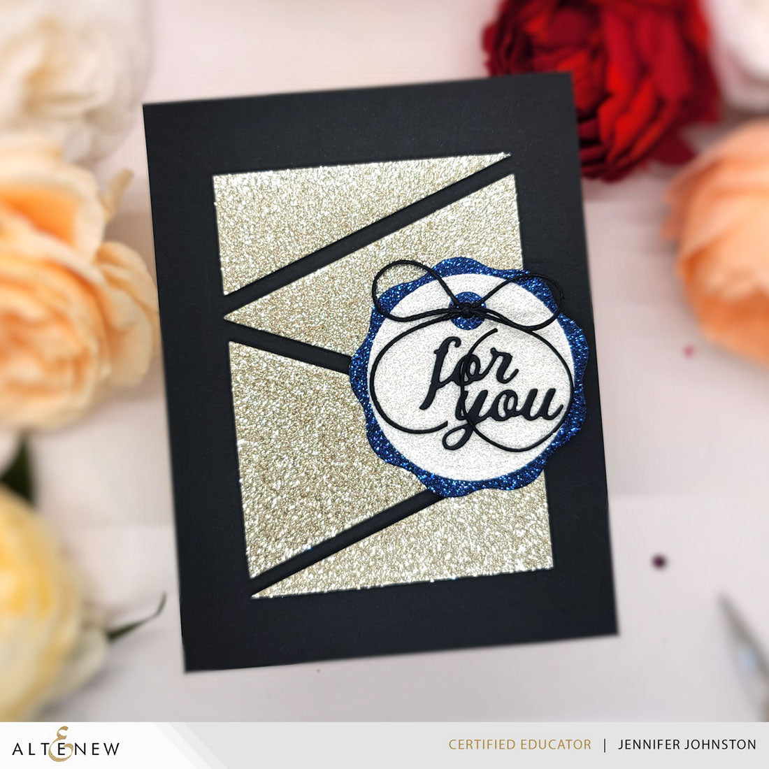 Altenew Glitter Cardstock Set - Moonstone (8.5x11, 10 sheets)