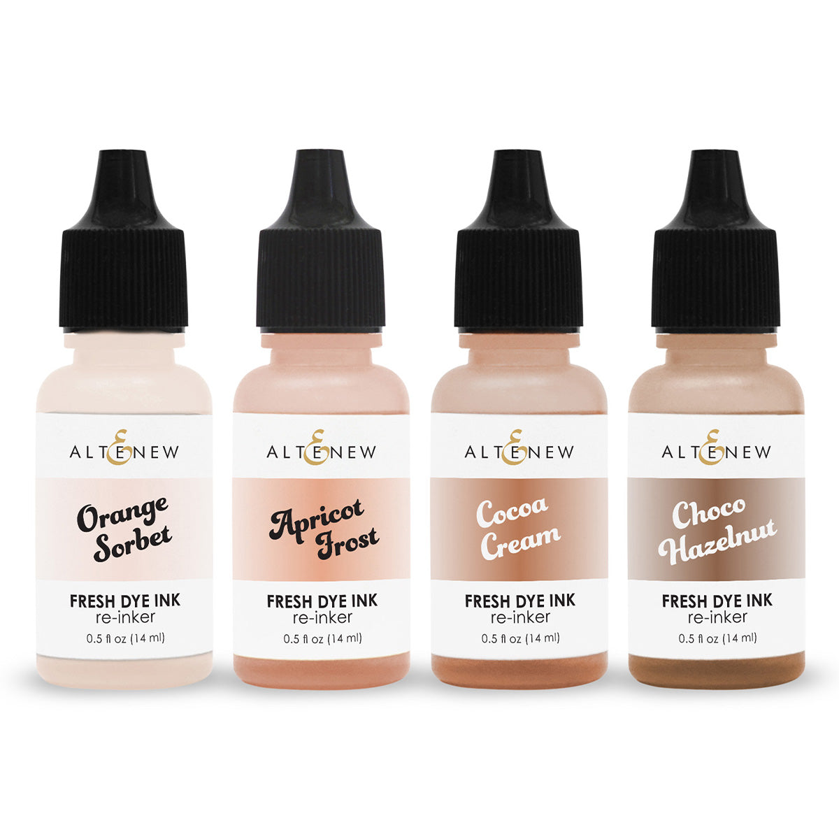 Altenew Dessert Dreams Fresh Dye Ink Reinker - Complete Bundle