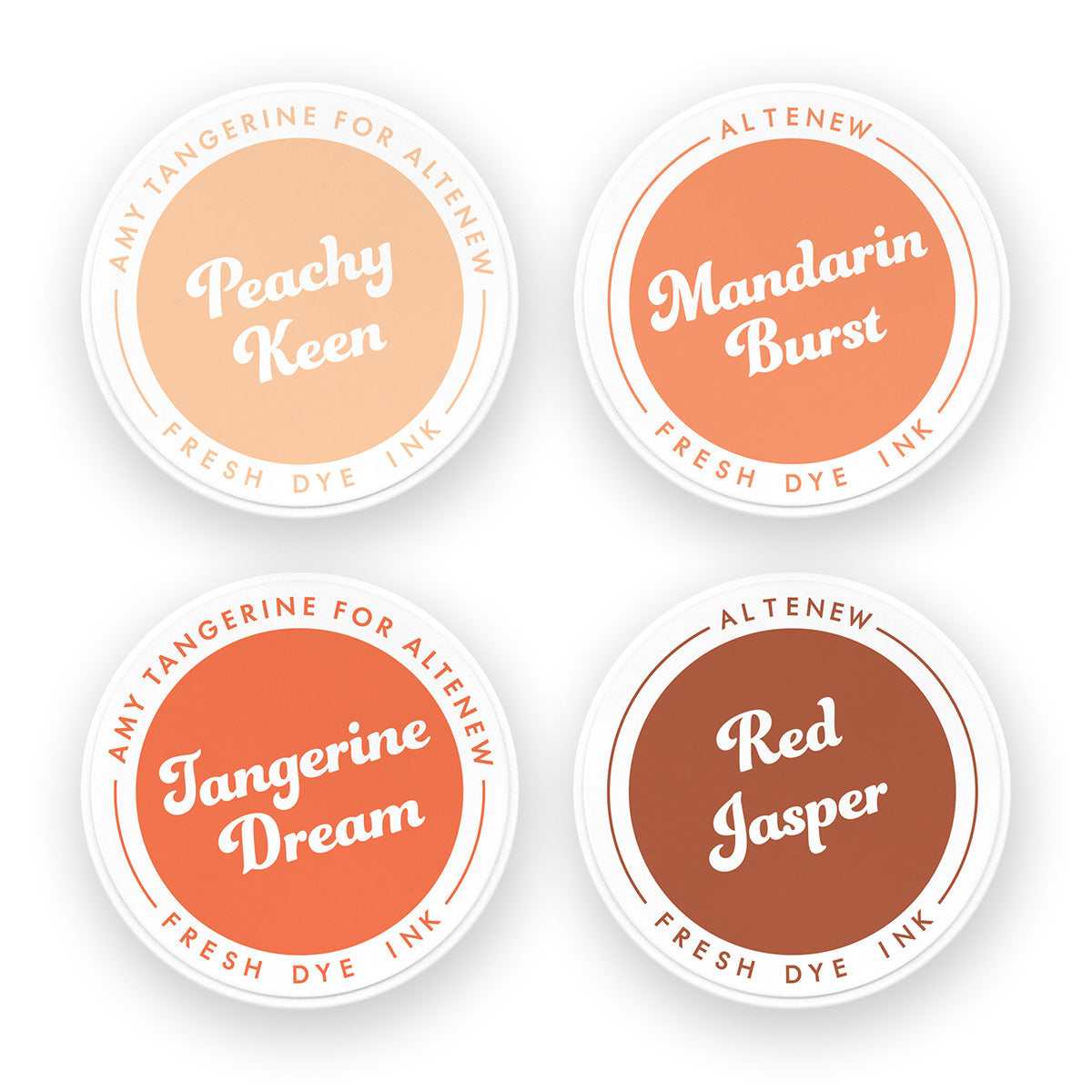 Altenew Tropical Tango Fresh Dye Ink Bundle (Round)