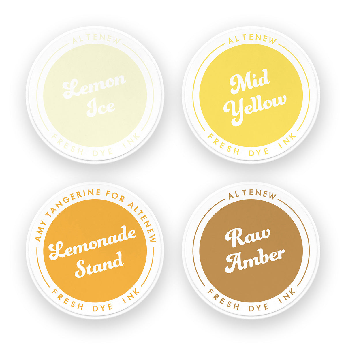 Altenew Citrus Punch Fresh Dye Ink Bundle (Round)