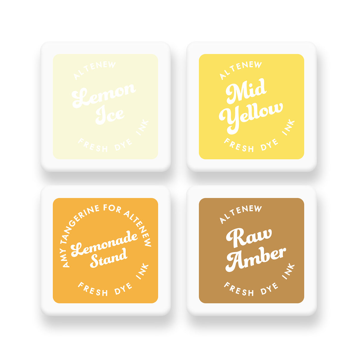 Altenew Citrus Punch Fresh Dye Ink Mini Cube Bundle