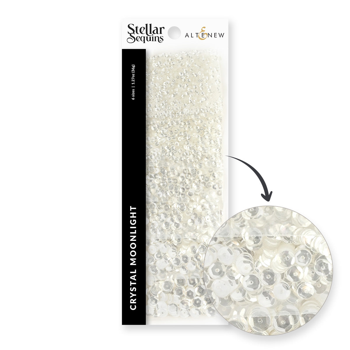 Altenew Stellar Sequins – Crystal Moonlight