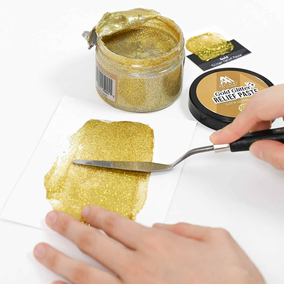 Altenew Gold Glitter Relief Paste
