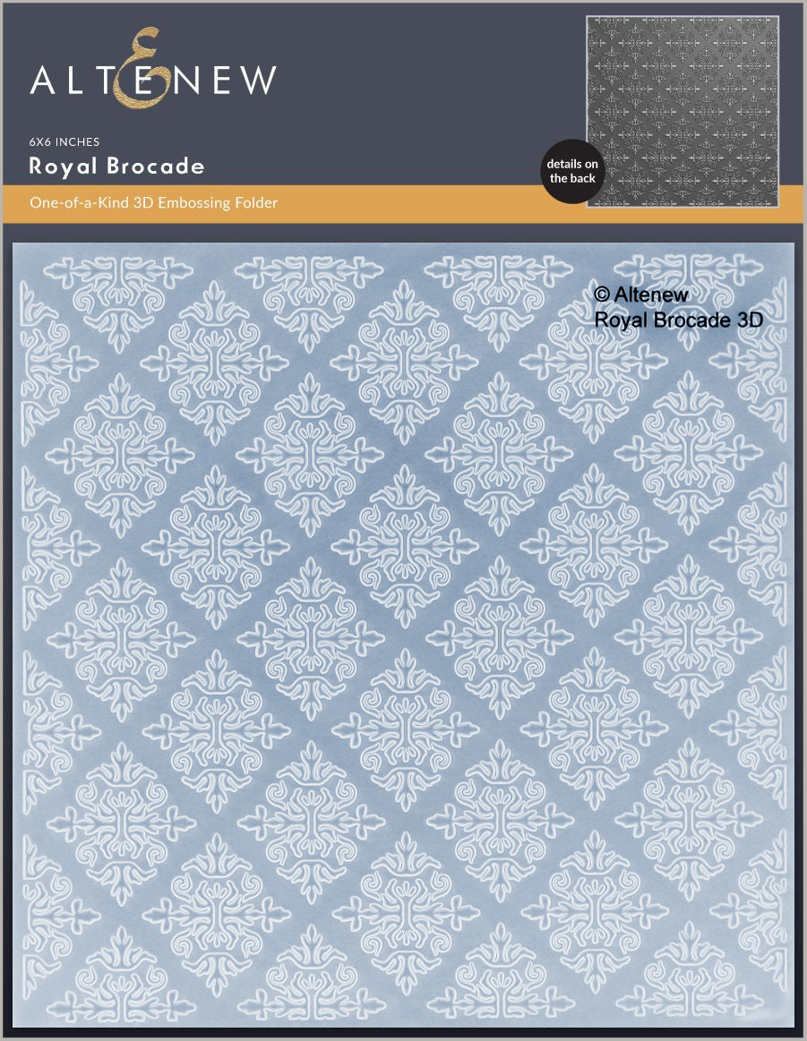 Altenew Royal Brocade 3D Embossing Folder