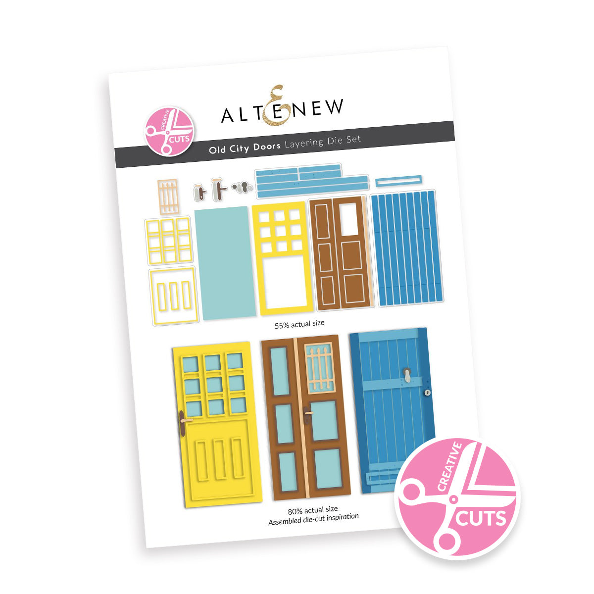Altenew Creative Cuts: Old CIty Doors Layering Die Set