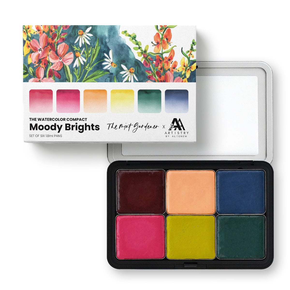 Altenew Watercolor Compact β Moody Brights