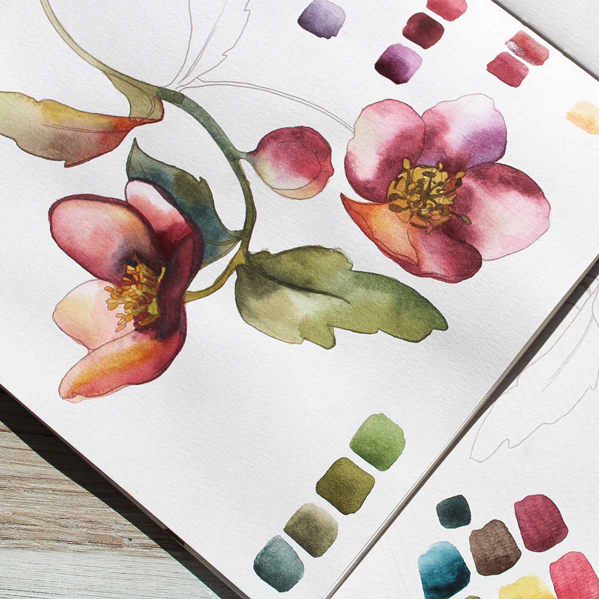 Altenew Watercolor Compact – Deep Muse