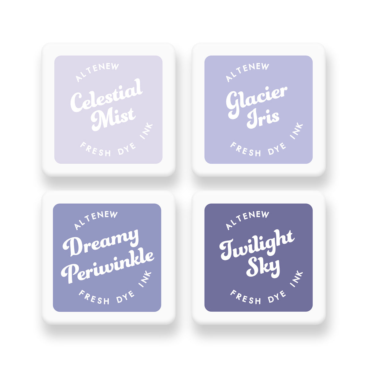 Altenew Moonlit Twilight Fresh Dye Ink Mini Cube Set
