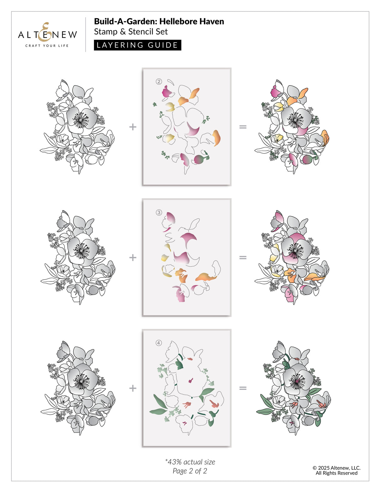 Altenew Build-A-Garden: Hellebore Haven + Add-on Folder