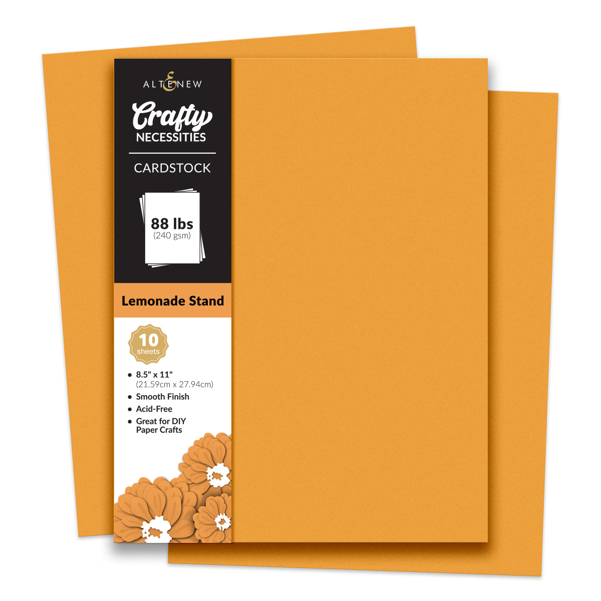 Altenew Crafty Necessities: Lemonade Stand Cardstock (10 sheets)
