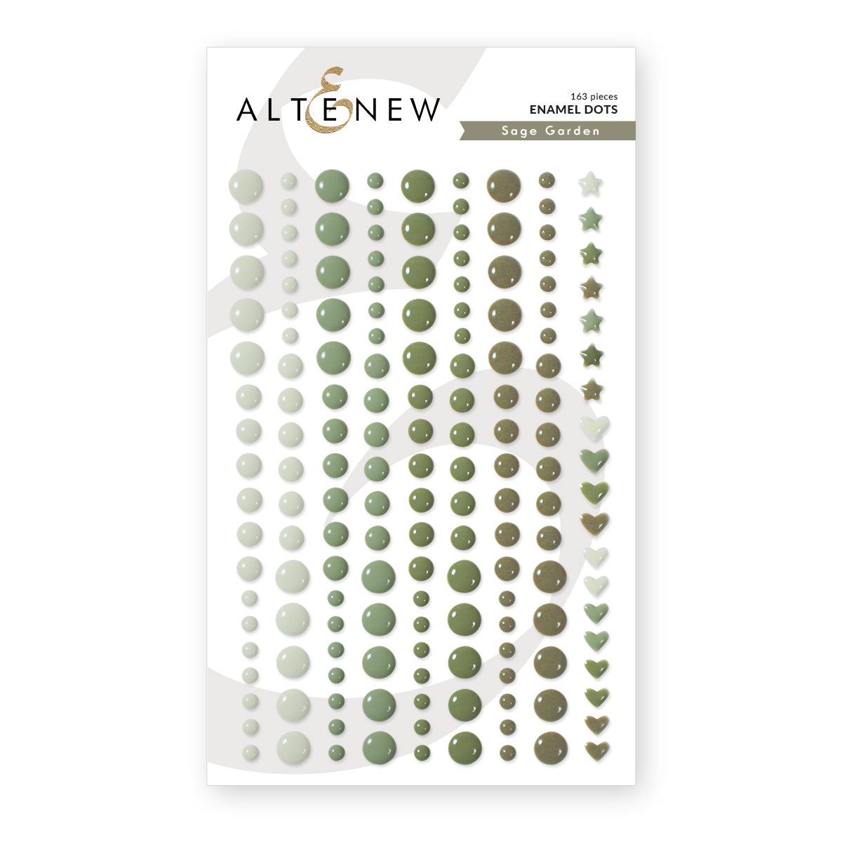 Altenew Sage Garden Enamel Dots